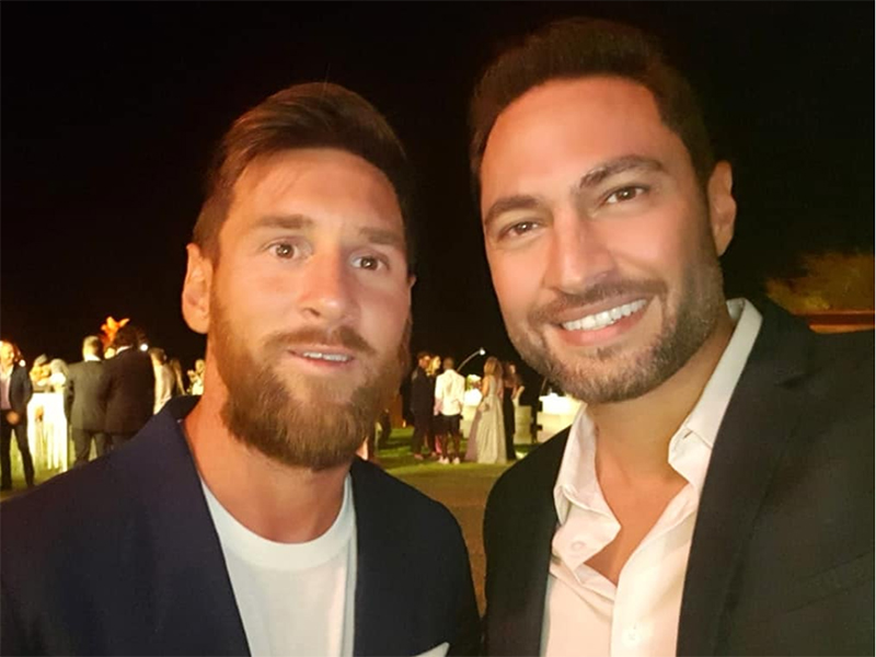 هذا ما جمع النجم فادي حرب وسيسك فابريغاس في ايبيزا